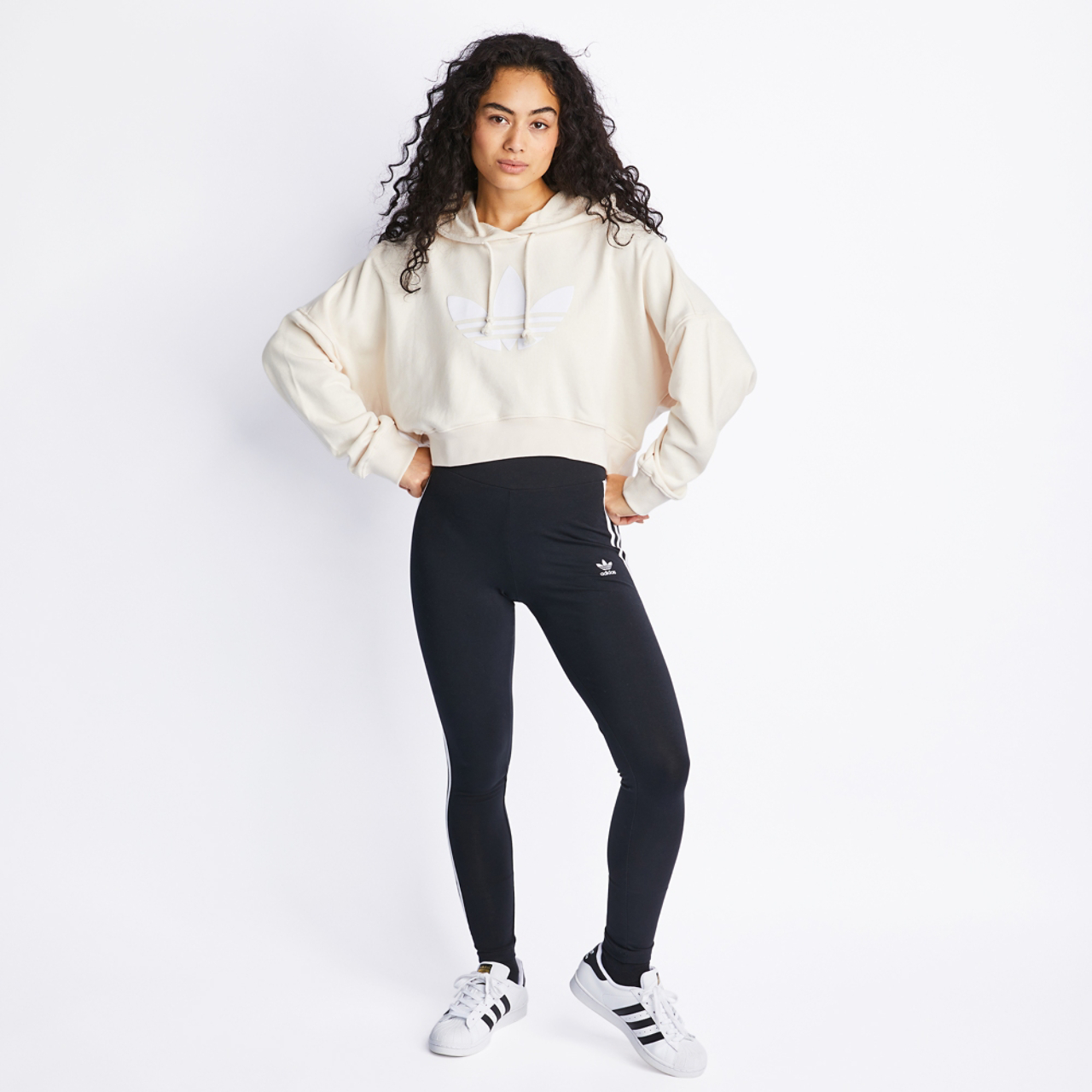 adidas Originals Aerobic Over The Head Hoody Image 2 of 4. Tap to open photo gallery.