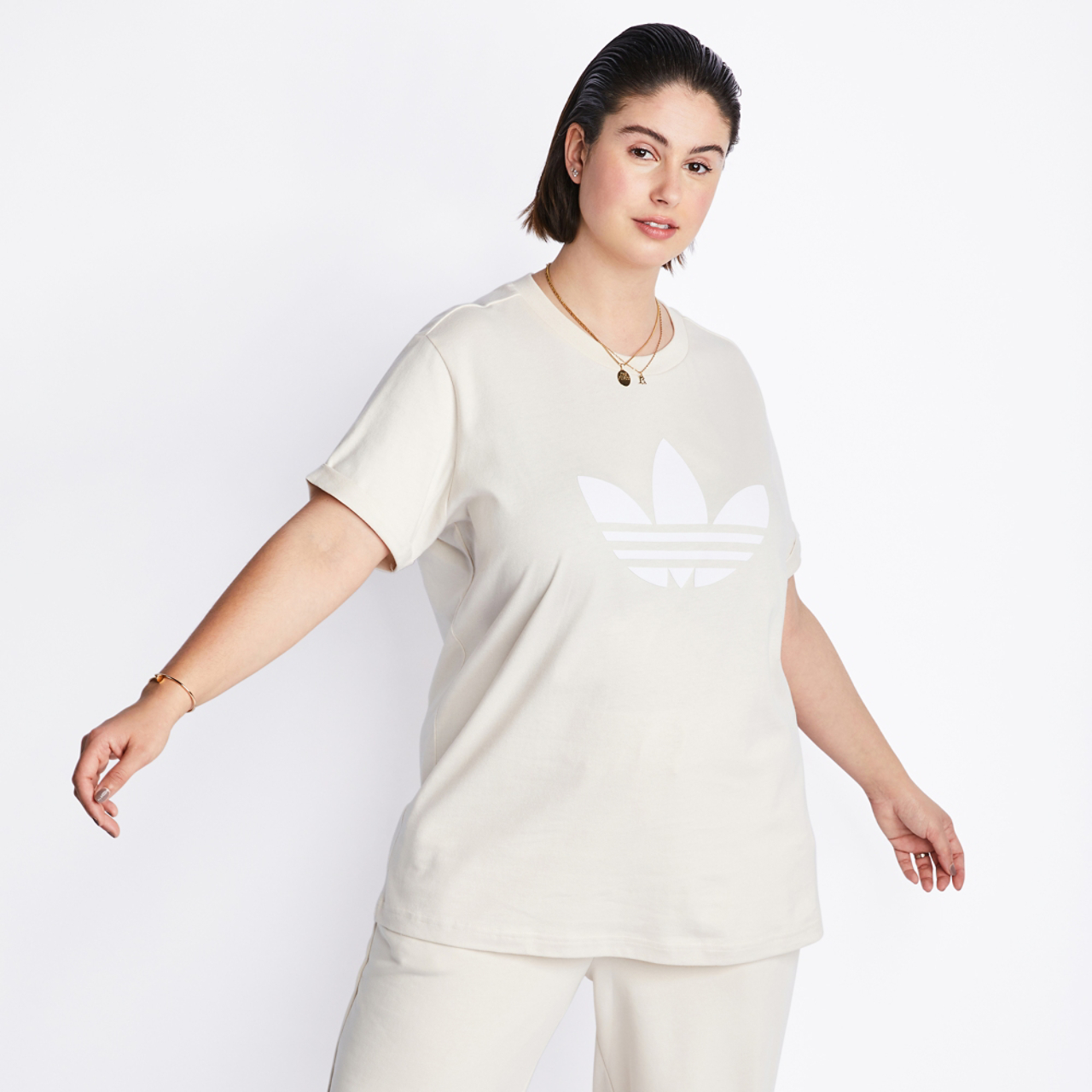 adidas Originals Aerobic Plus Shortsleeve Tee Image 1 of 4. Tap to open photo gallery.