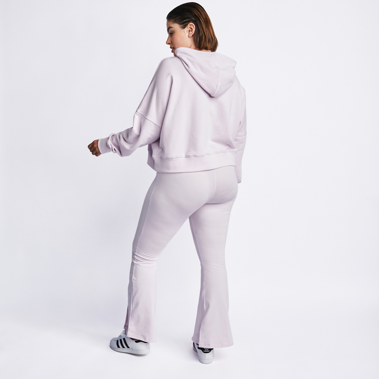 adidas Originals Aerobic Plus Over The Head Hoody Image 3 of 4. Tap to open photo gallery.