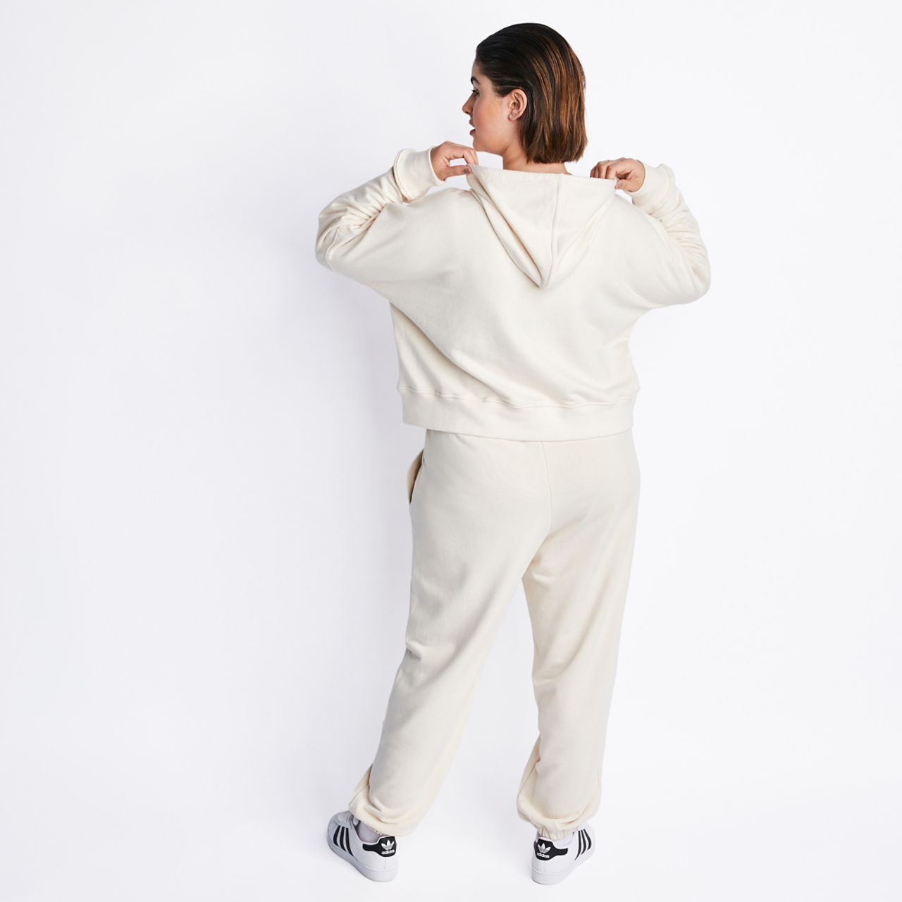 adidas Originals Aerobic Plus Over The Head Hoody Image 3 of 4. Tap to open photo gallery.
