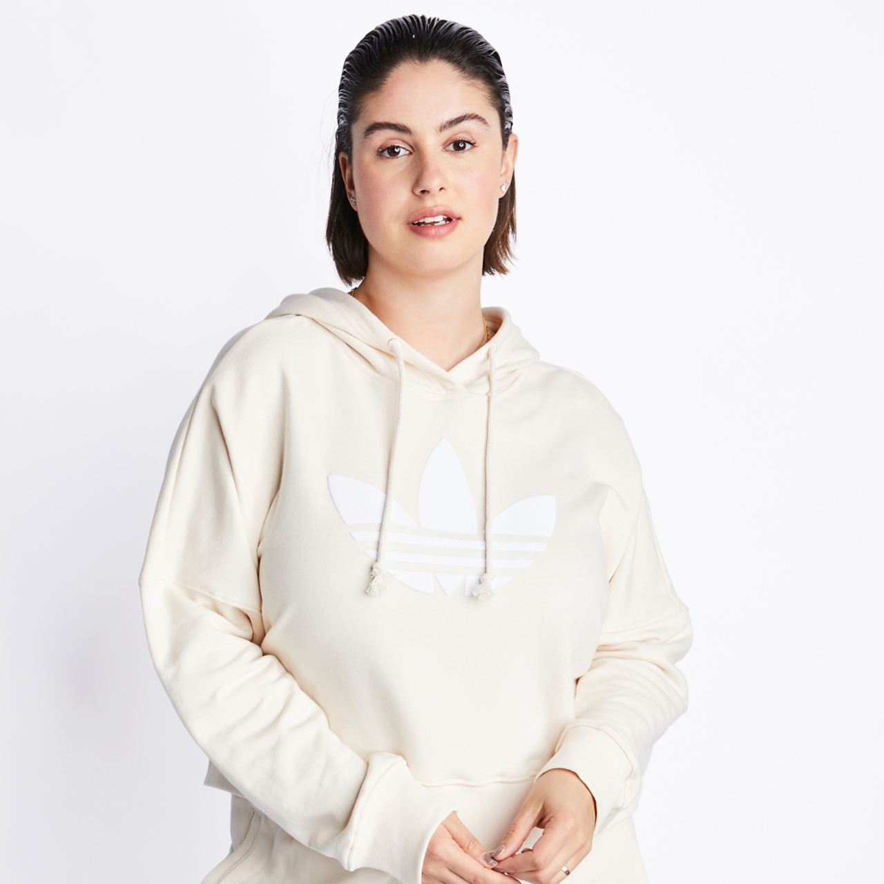 adidas Originals Aerobic Plus Over The Head Hoody Image 4 of 4. Tap to open photo gallery.