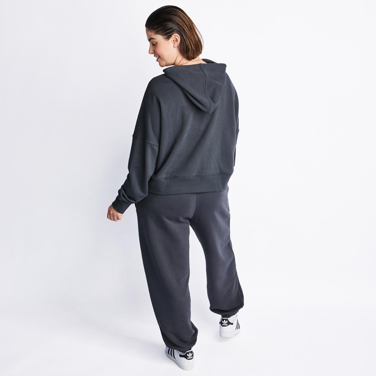 adidas Originals Aerobic Plus Over The Head Hoody Image 3 of 4. Tap to open photo gallery.