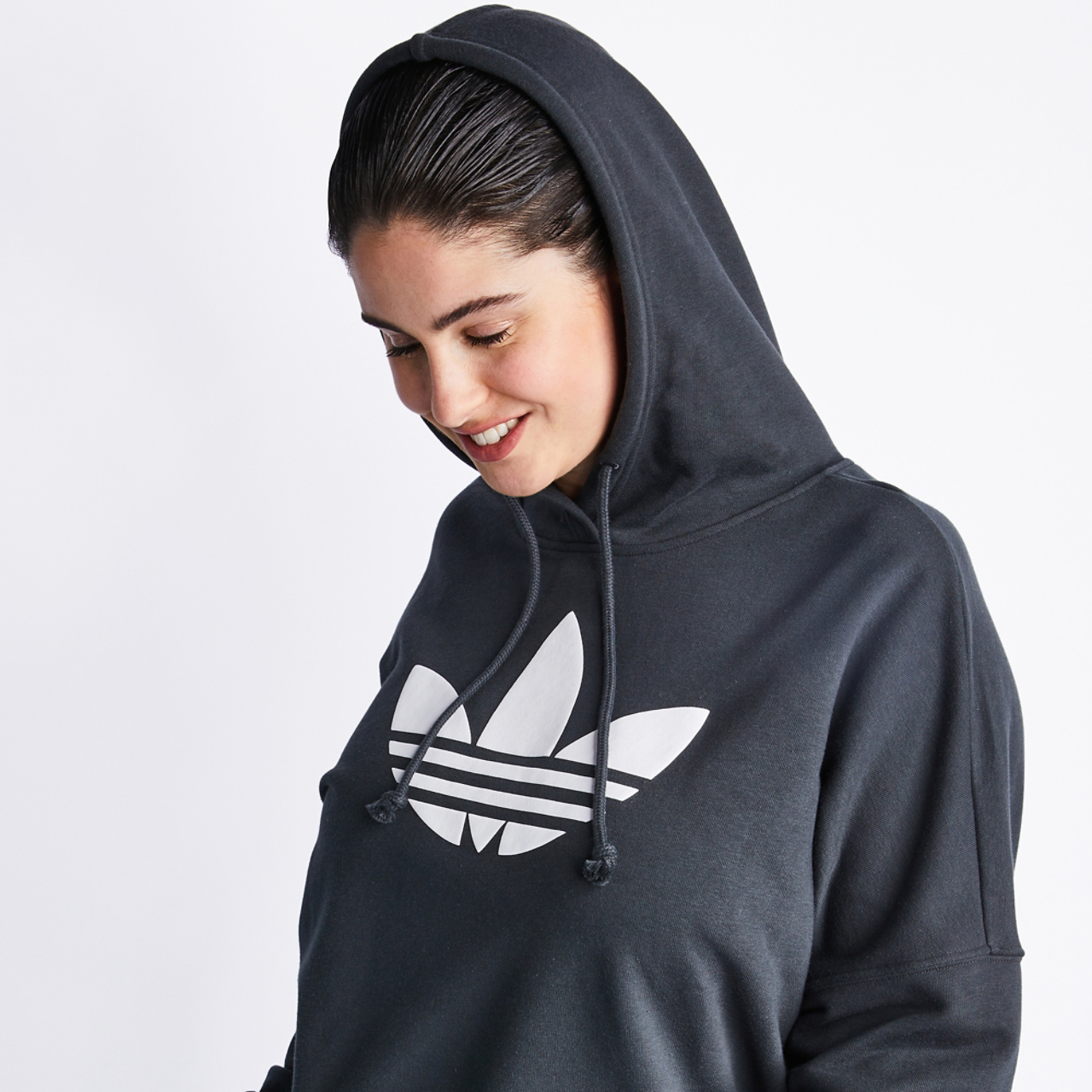 adidas Originals Aerobic Plus Over The Head Hoody Image 4 of 4. Tap to open photo gallery.