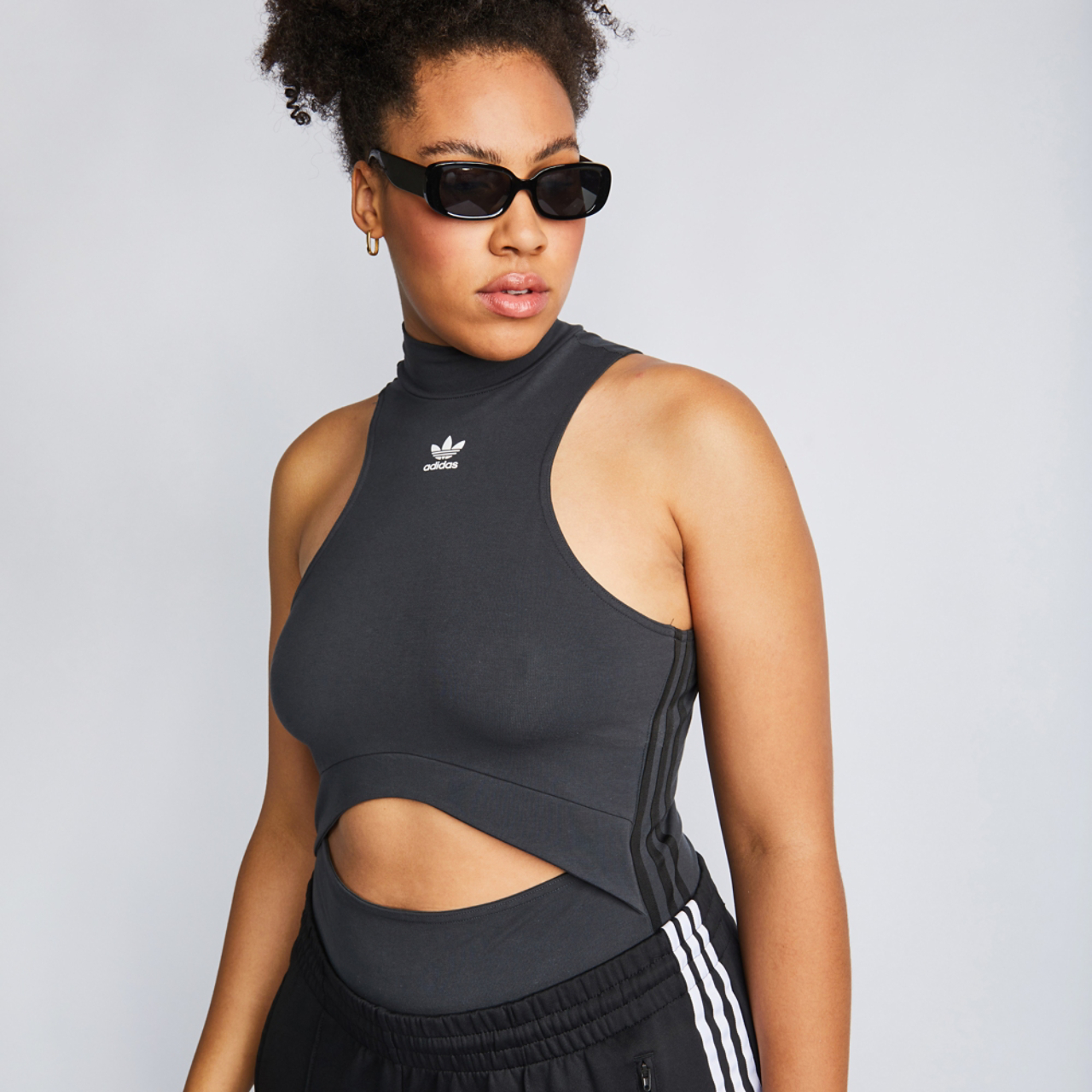 adidas Originals Aerobic Plus Bodysuit Image 1 of 4. Tap to open photo gallery.