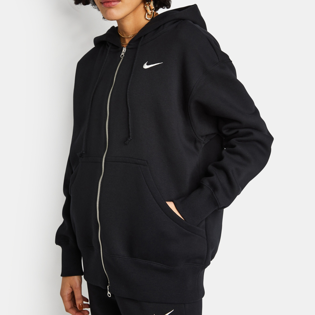 Nike Sportswear Phoenix Oversized Full-zip Afbeelding 4 van 5. Tik om de fotogalerij te openen..