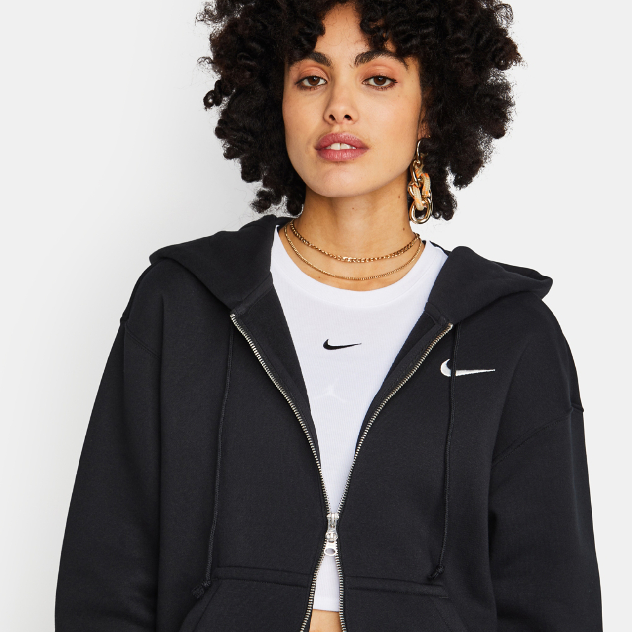 Nike Sportswear Phoenix Oversized Full-zip Afbeelding 5 van 5. Tik om de fotogalerij te openen..