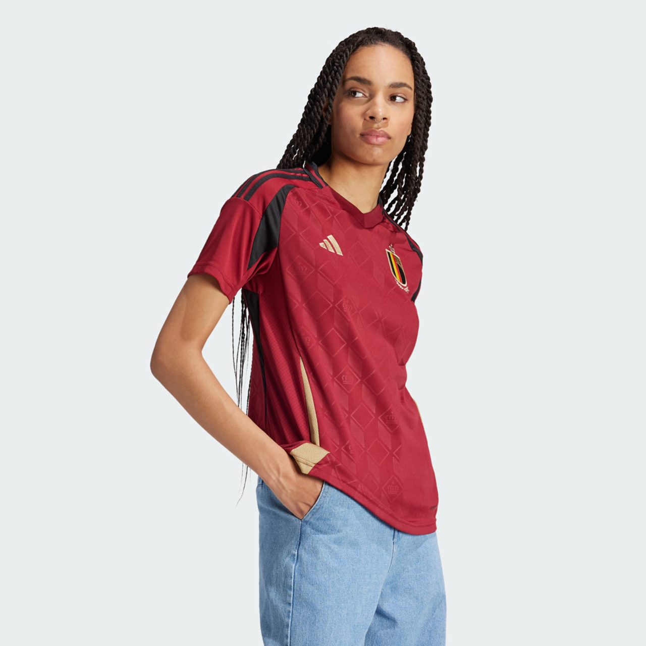adidas Belgium 24 Home Image 2 sur 5. Appuyez pour ouvrir la galerie de photos.