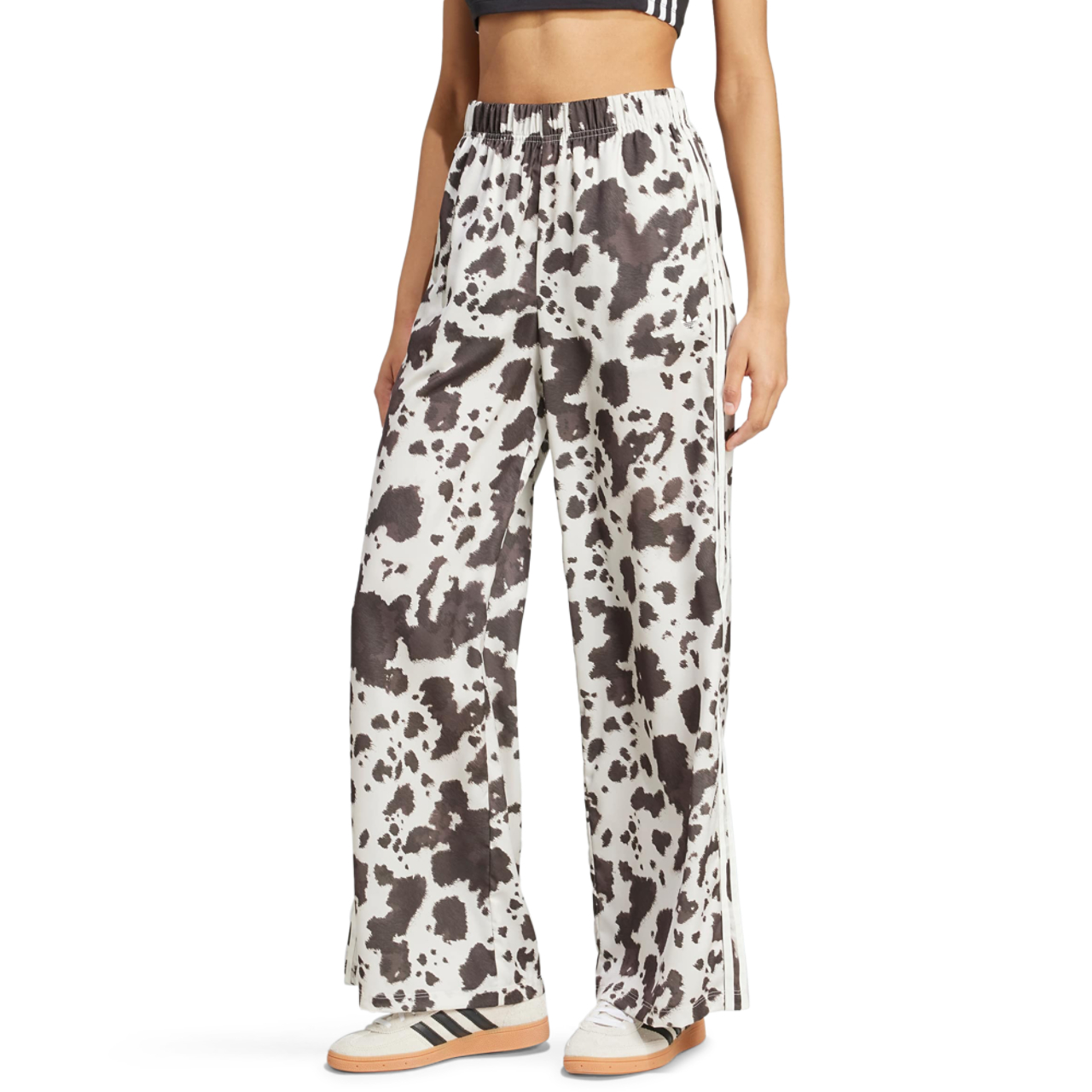 adidas Originals Wide Leg Joggers Image 1 of 4. Tap to open photo gallery.