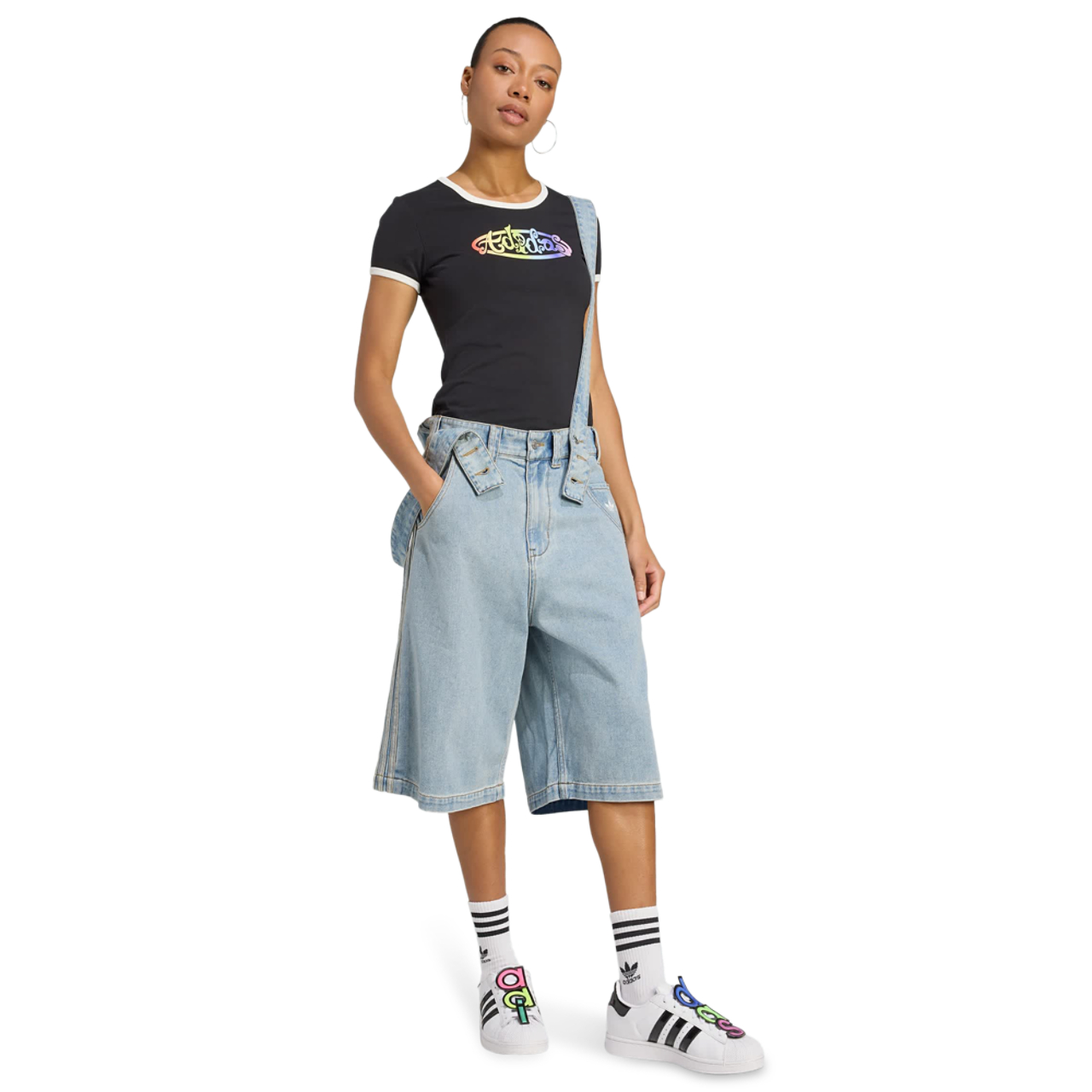 adidas Adidas X Jeremy Scott Graphic Image 2 sur 4. Appuyez pour ouvrir la galerie de photos.