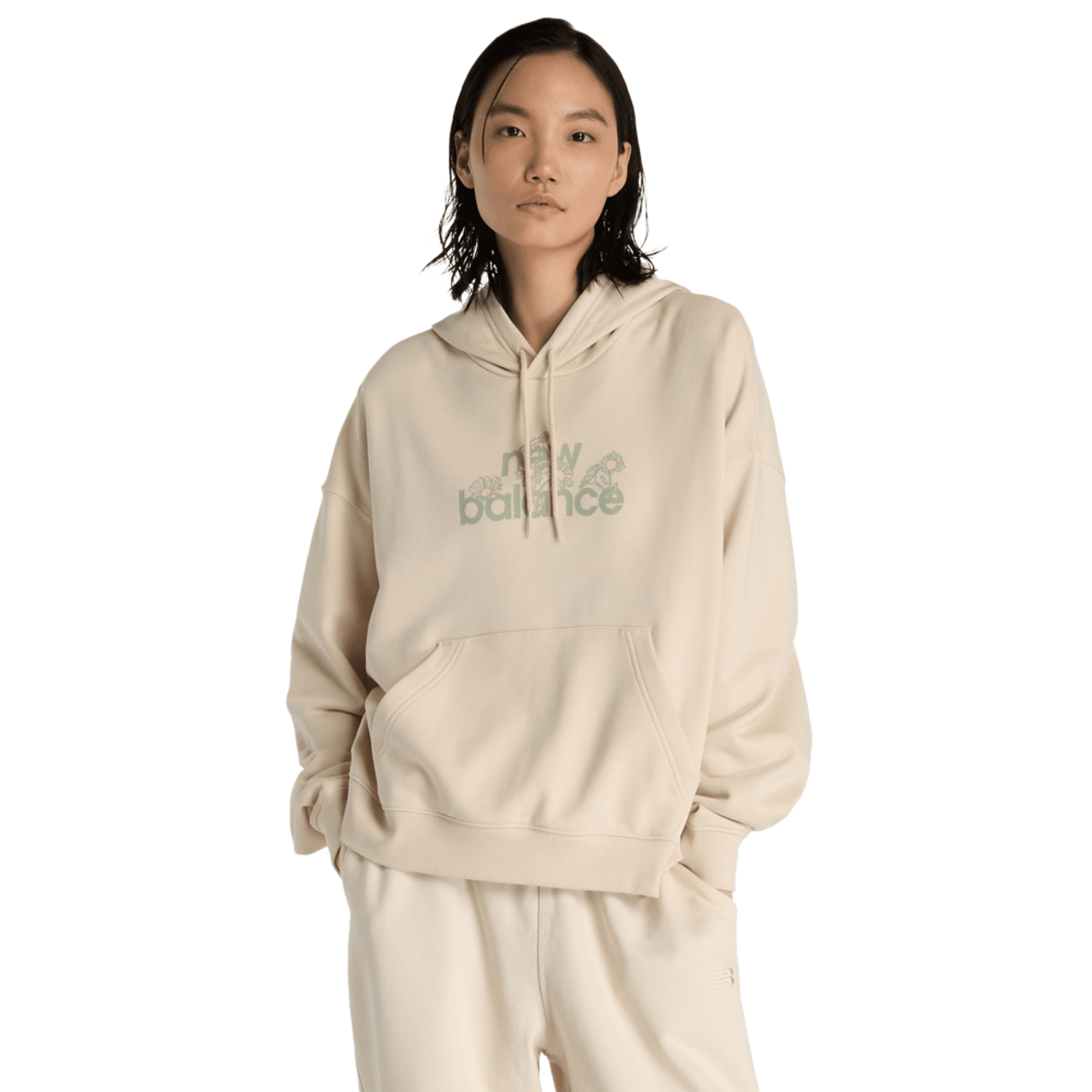 New Balance Flower Hoodie Afbeelding 1 van 4. Tik om de fotogalerij te openen..