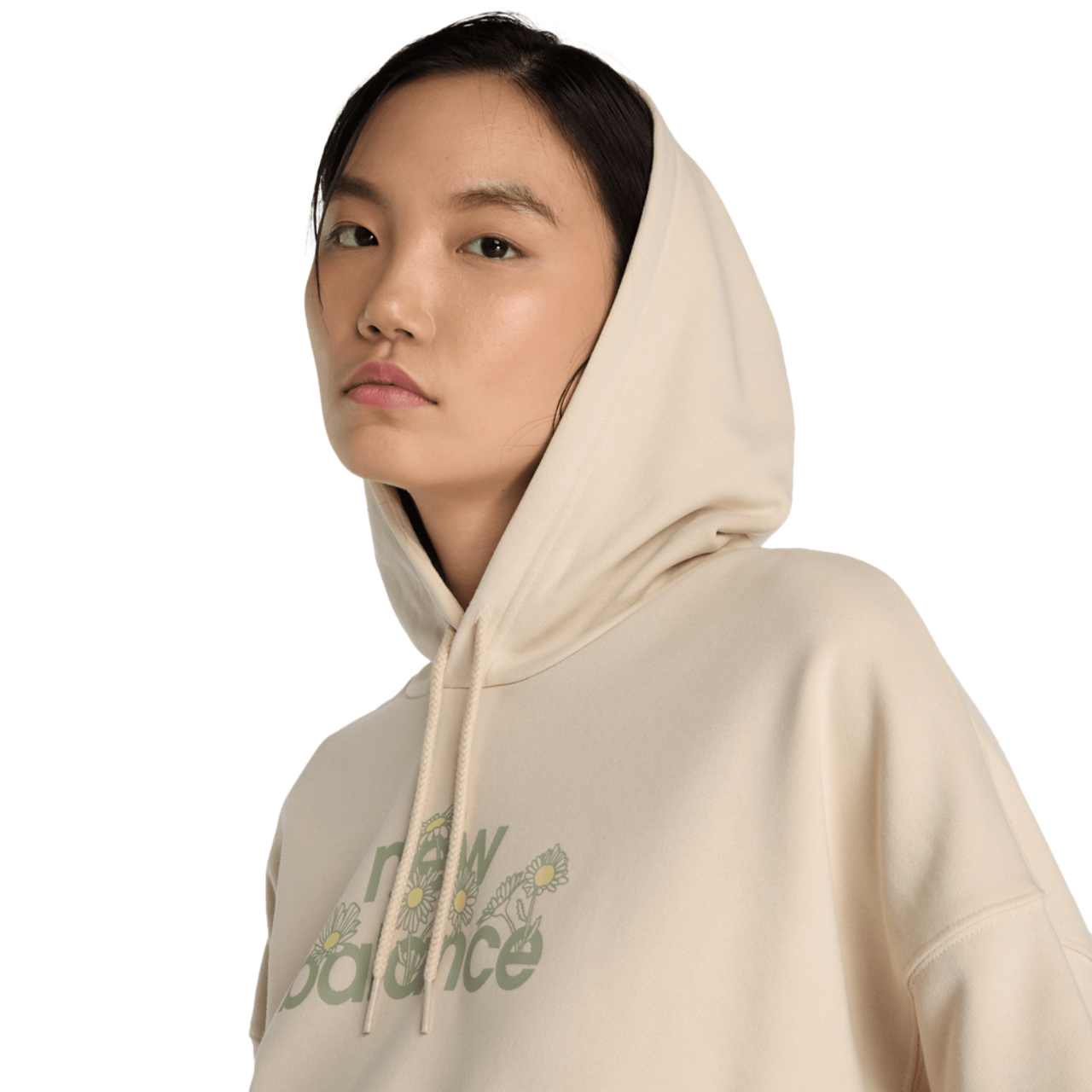 New Balance Flower Hoodie Afbeelding 4 van 4. Tik om de fotogalerij te openen..