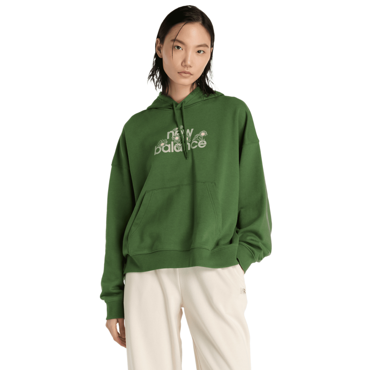 New Balance Flower Hoodie Image 1 sur 4. Appuyez pour ouvrir la galerie de photos.