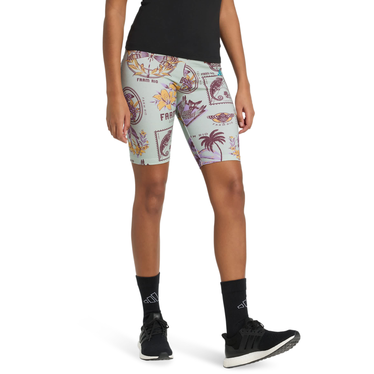 adidas X Farm Bike Shorts Imagen 2 de 4. Toque para abrir la galería de fotos.