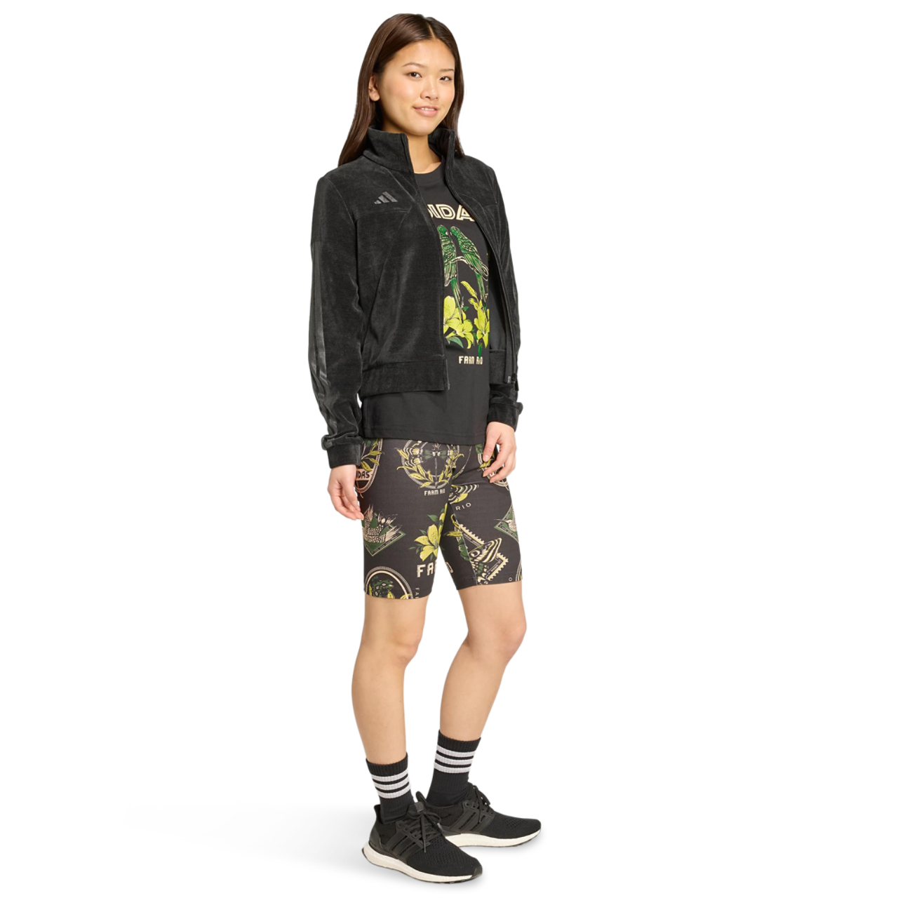 adidas X Farm Bike Shorts Image 2 of 4. Tap to open photo gallery.