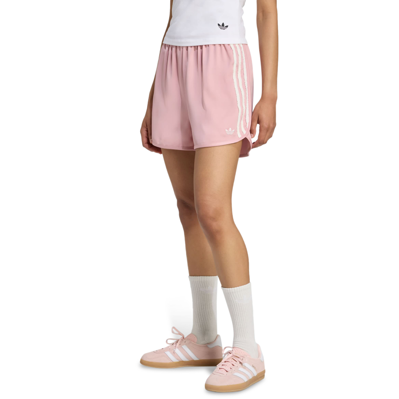 adidas Originals Satin Shorts Imagen 1 de 4. Toque para abrir la galería de fotos.