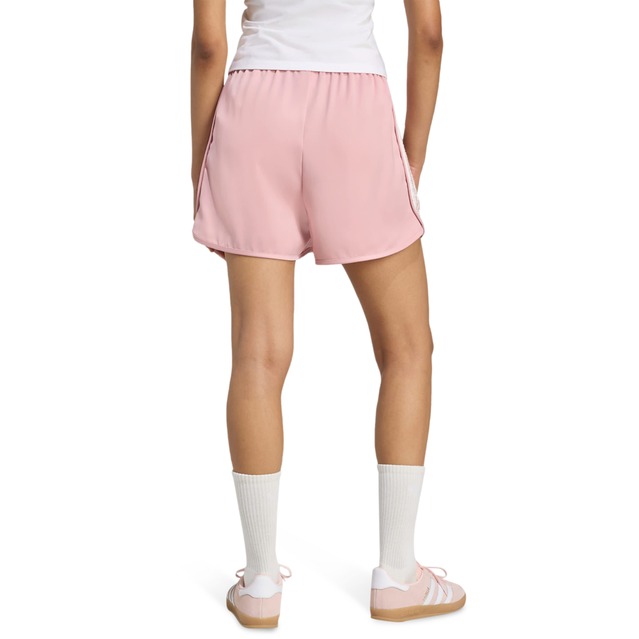 adidas Originals Satin Shorts Imagen 3 de 4. Toque para abrir la galería de fotos.