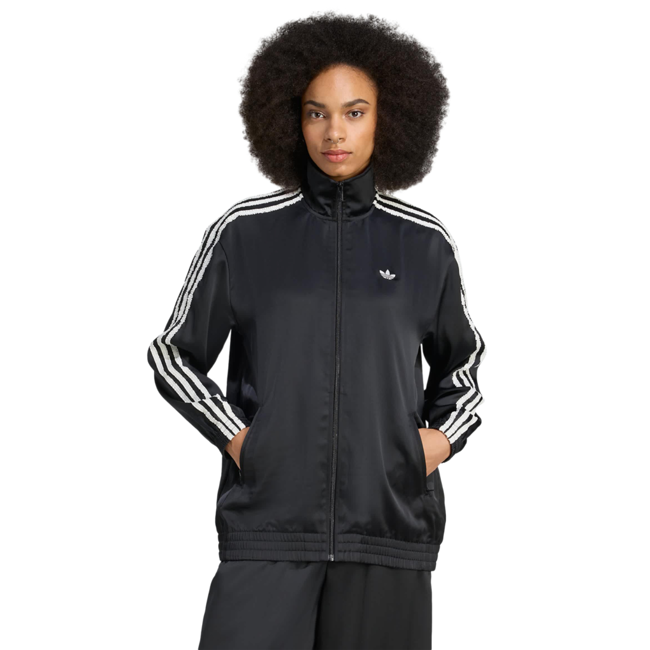 adidas Originals Satin Firebird Track Top Imagen 1 de 4. Toque para abrir la galería de fotos.