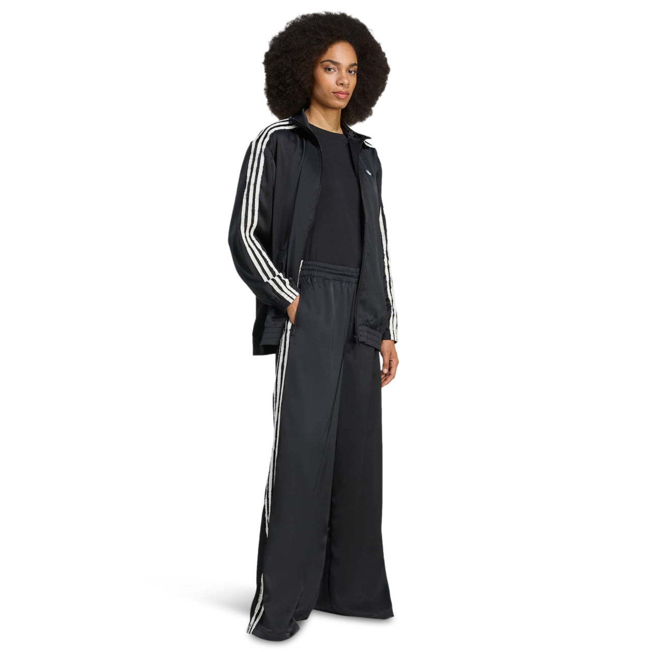 adidas Originals Satin Firebird Track Top Imagen 2 de 4. Toque para abrir la galería de fotos.