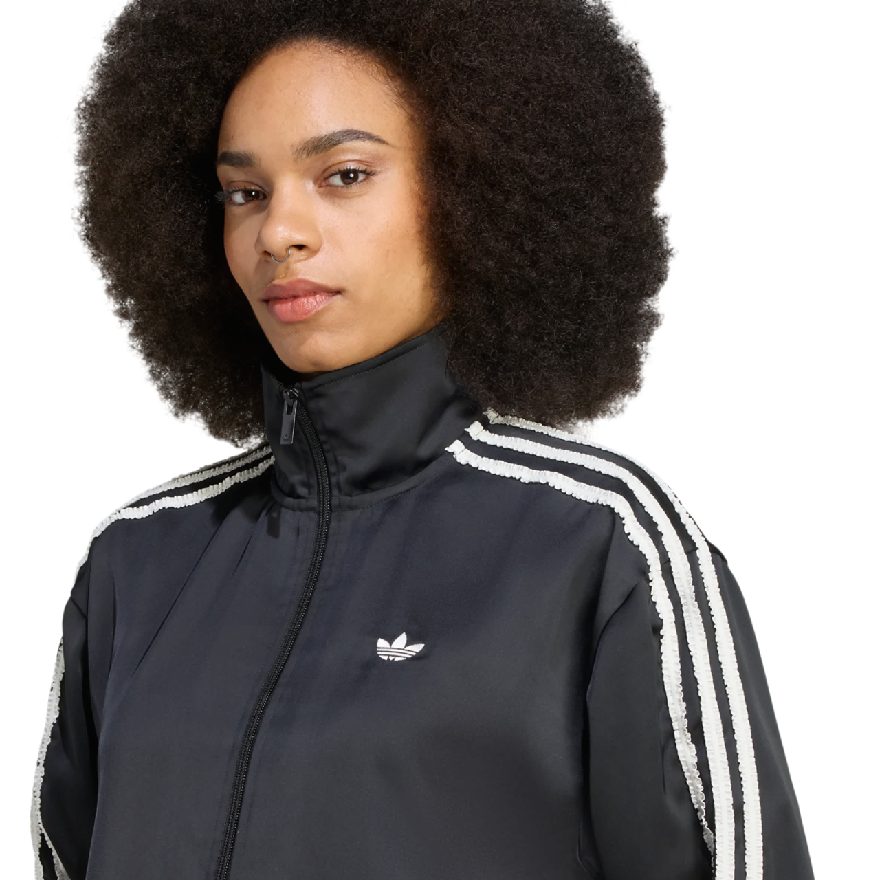 adidas Originals Satin Firebird Track Top Imagen 4 de 4. Toque para abrir la galería de fotos.