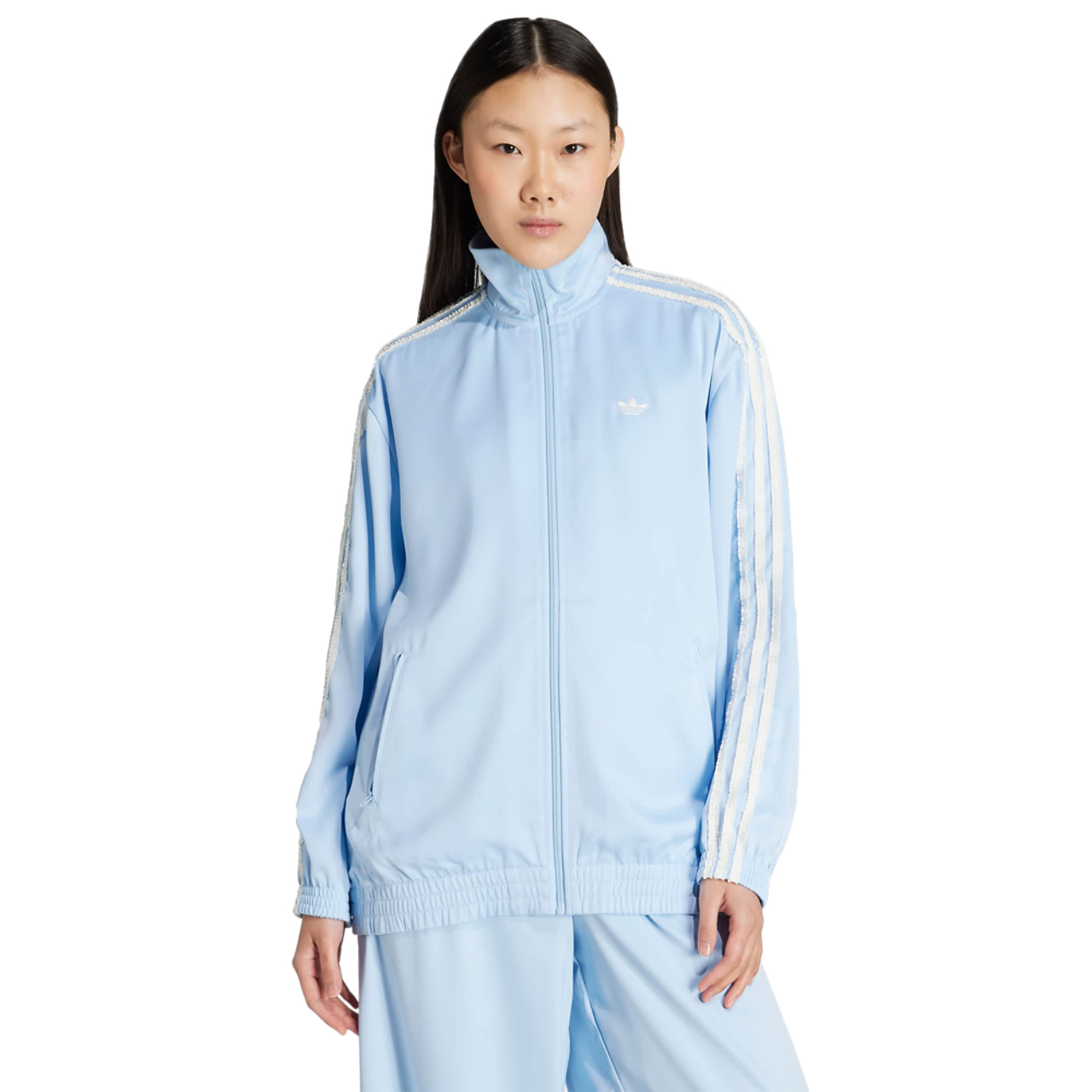 adidas Originals Satin Firebird Track Top Image 1 of 4. Tap to open photo gallery.