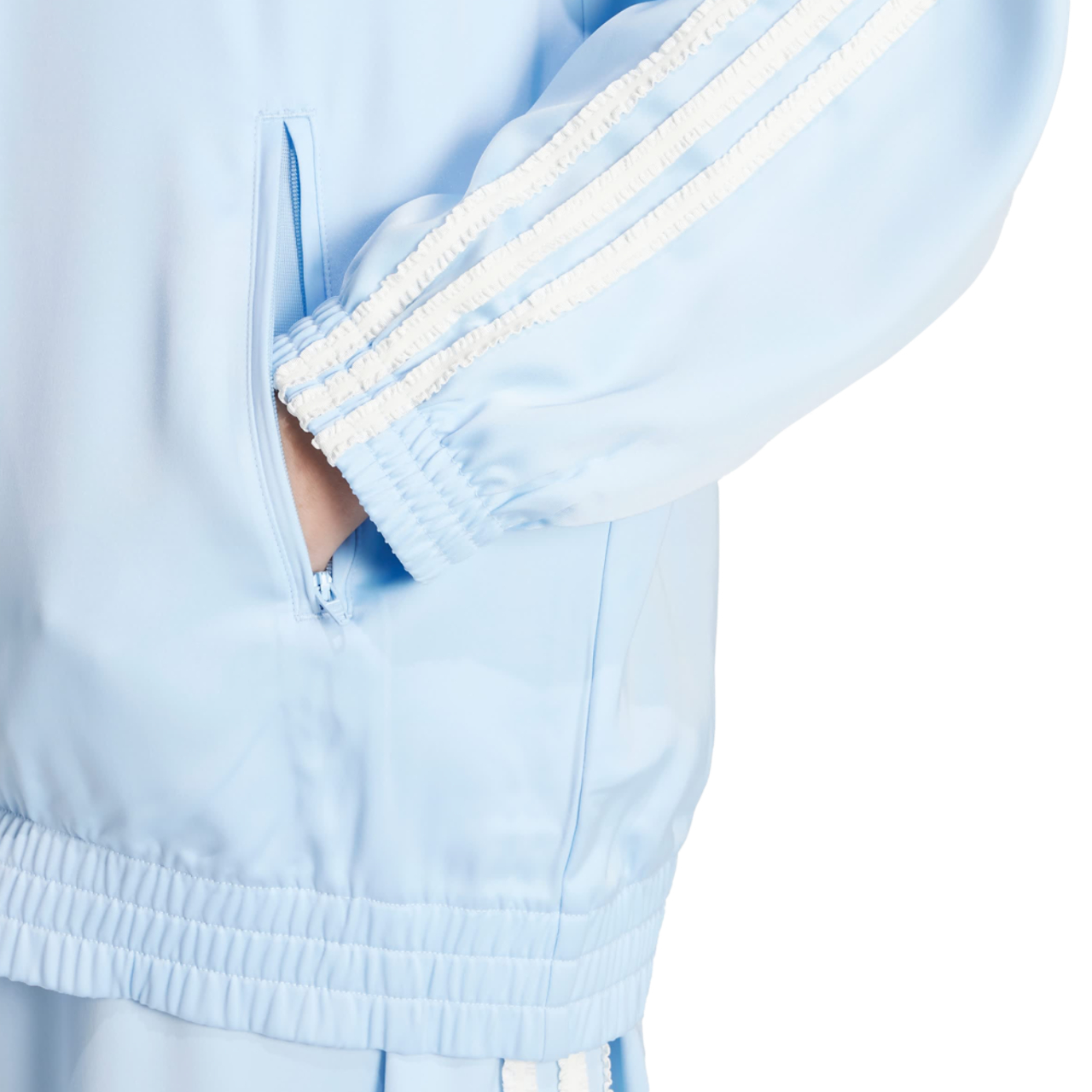 adidas Originals Satin Firebird Track Top Image 4 of 4. Tap to open photo gallery.