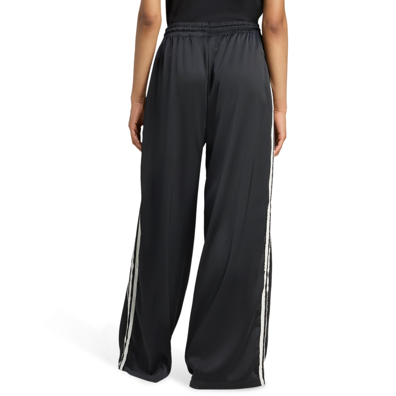 adidas Originals Satin Wide Leg Track Bottoms Image 3 sur 4. Appuyez pour ouvrir la galerie de photos.