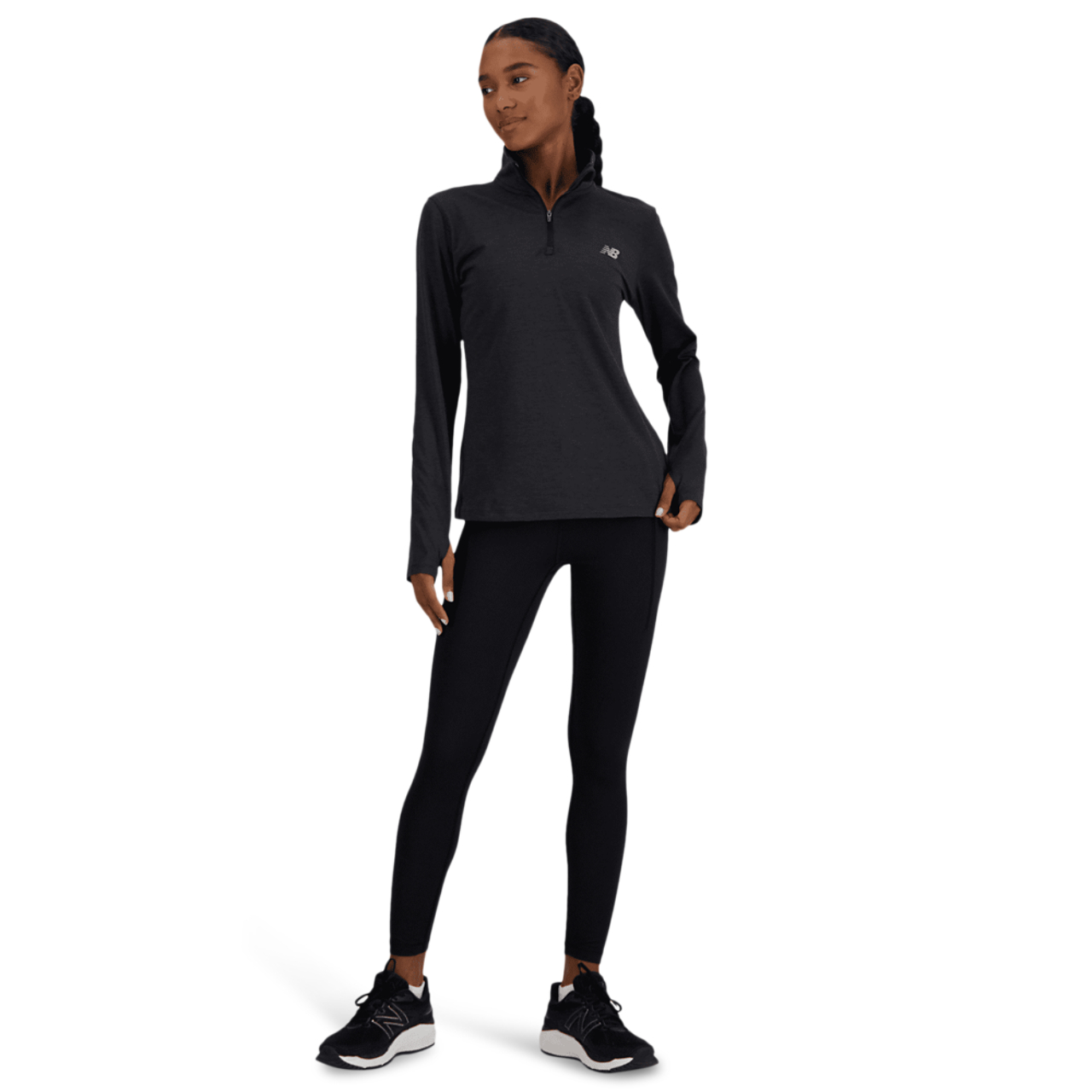 New Balance Sport Essentials Quarter Zip Afbeelding 2 van 5. Tik om de fotogalerij te openen..
