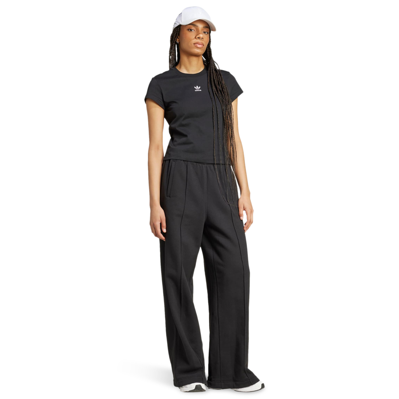 adidas Essentials Slim T-shirt Image 2 of 4. Tap to open photo gallery.