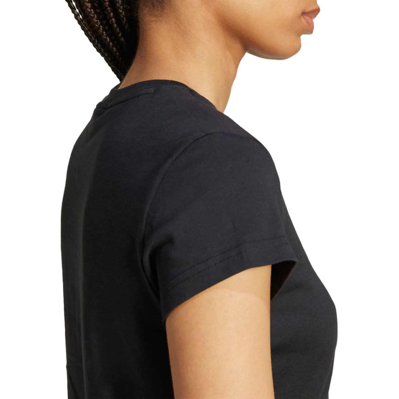 adidas Essentials Slim T-shirt Image 4 of 4. Tap to open photo gallery.