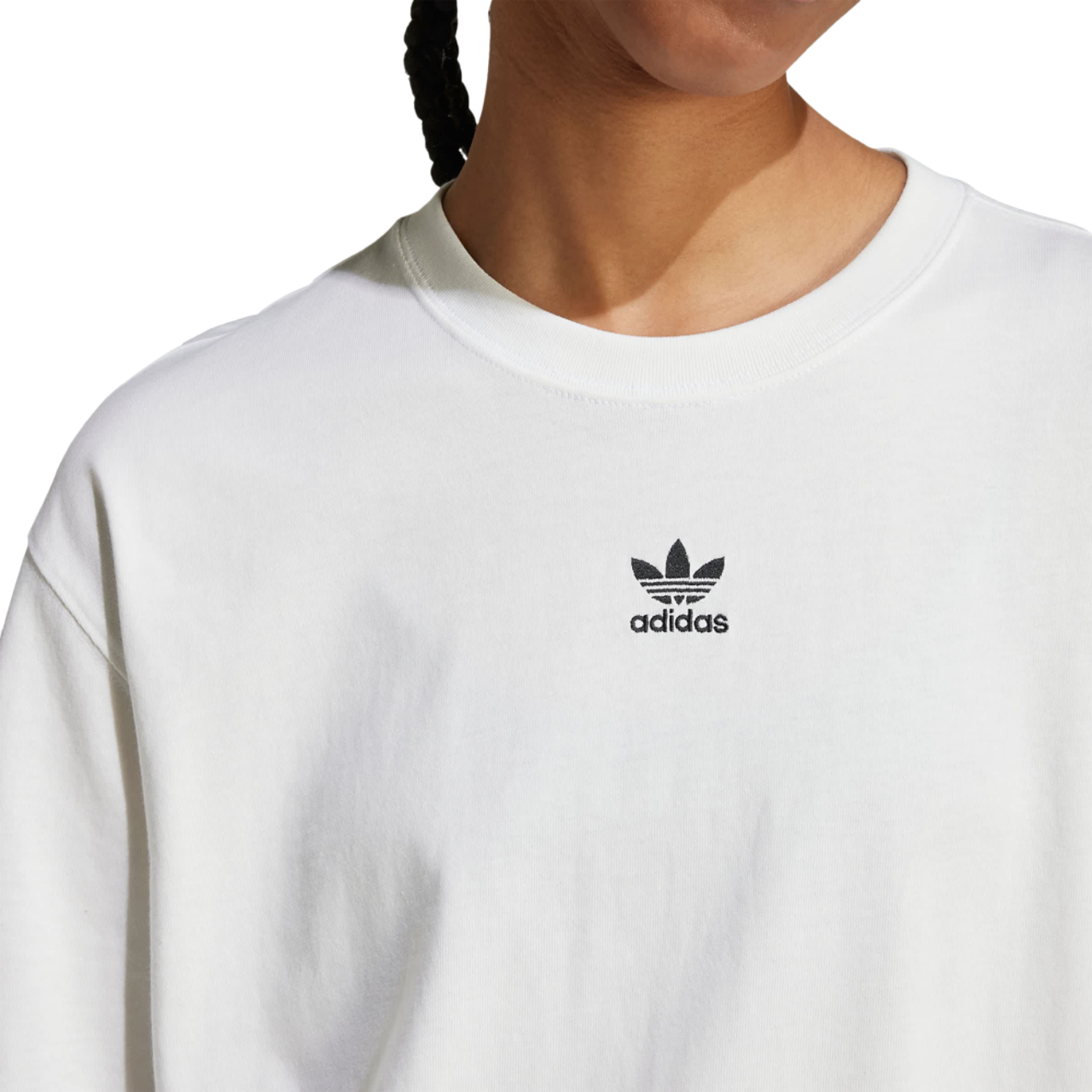adidas Essentials Boyfriend T-shirt Image 4 of 4. Tap to open photo gallery.