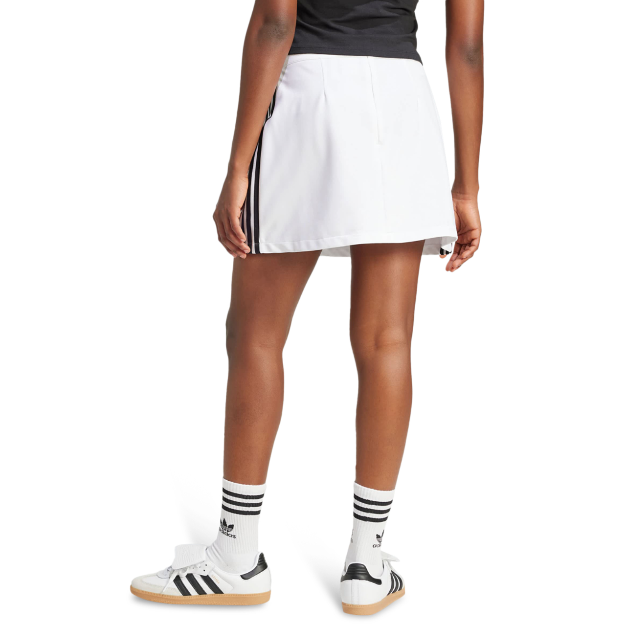 adidas Adicolor 3-Stripes Mini Skirt Afbeelding 3 van 4. Tik om de fotogalerij te openen..
