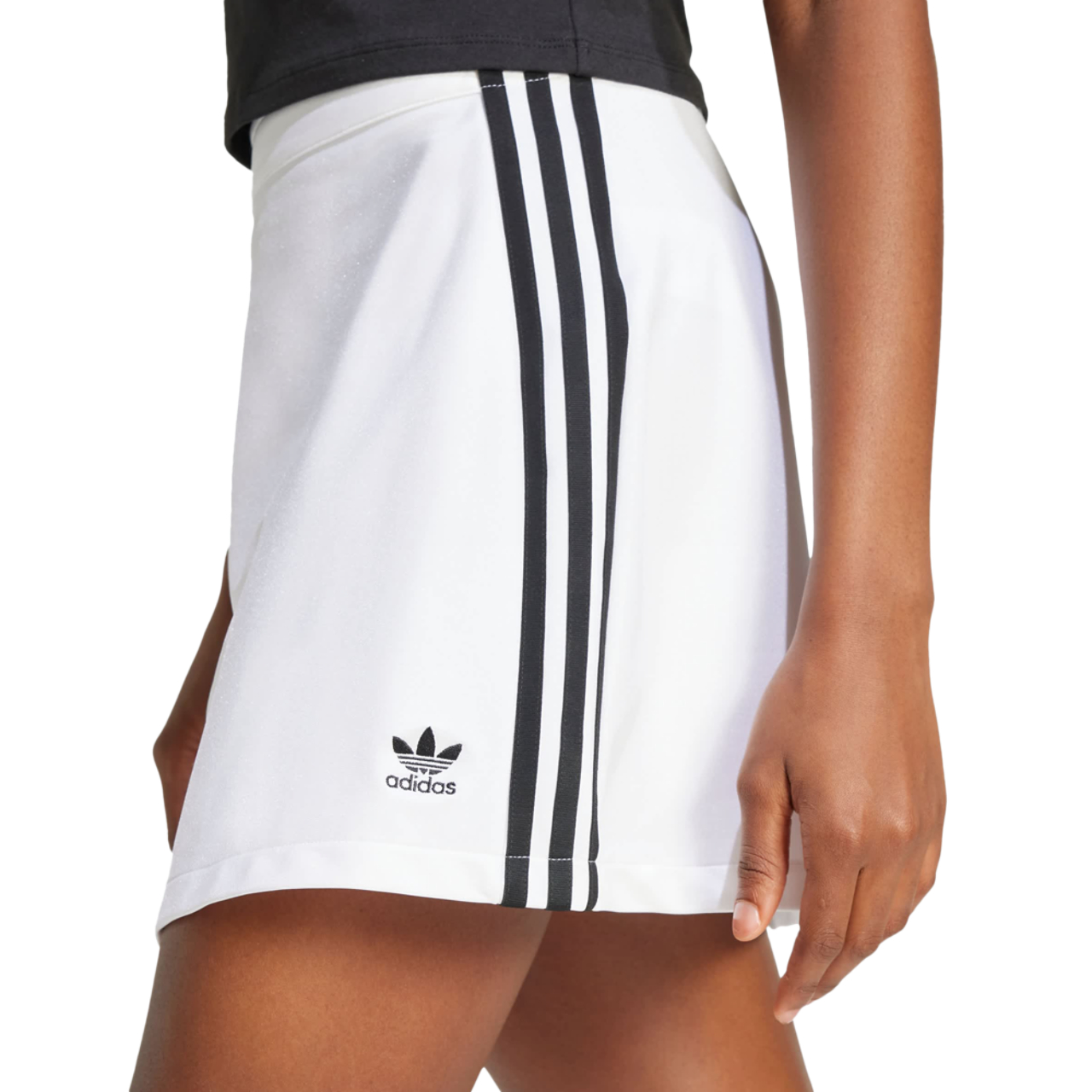 adidas Adicolor 3-Stripes Mini Skirt Afbeelding 4 van 4. Tik om de fotogalerij te openen..