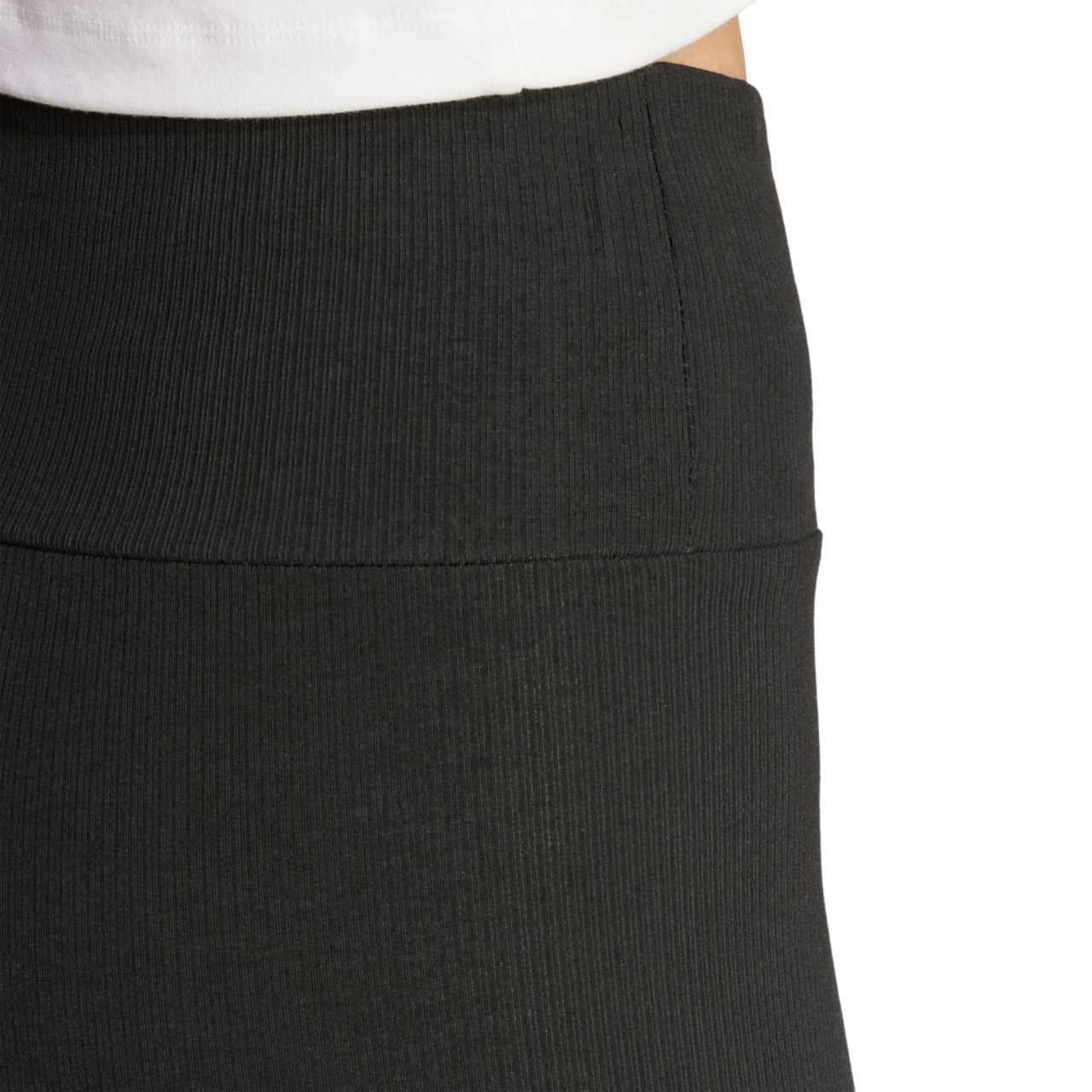 adidas Essentials Ribbed Shorts Image 4 of 4. Tap to open photo gallery.