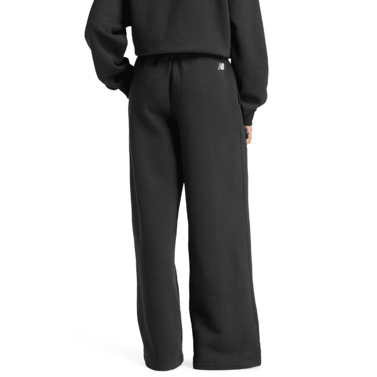 New Balance Reimagined Fleece Wide Pant Image 2 of 4. Tap to open photo gallery.