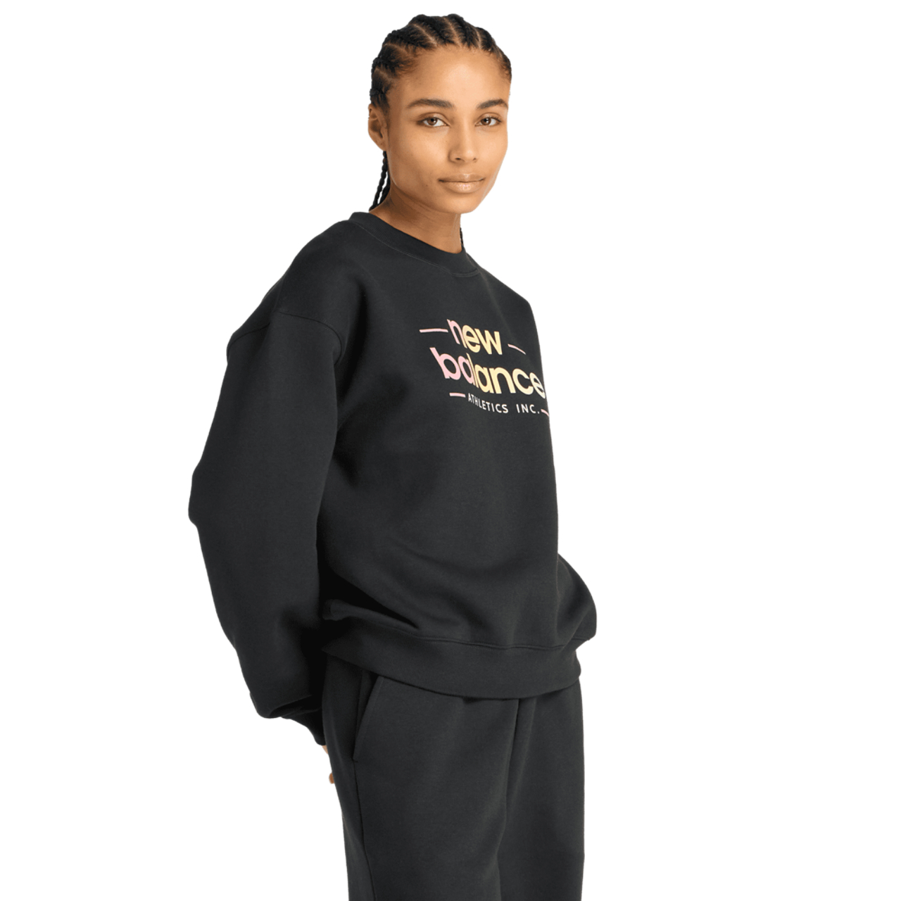 New Balance Reimagined Fleece Crew Imagen 3 de 4. Toque para abrir la galería de fotos.
