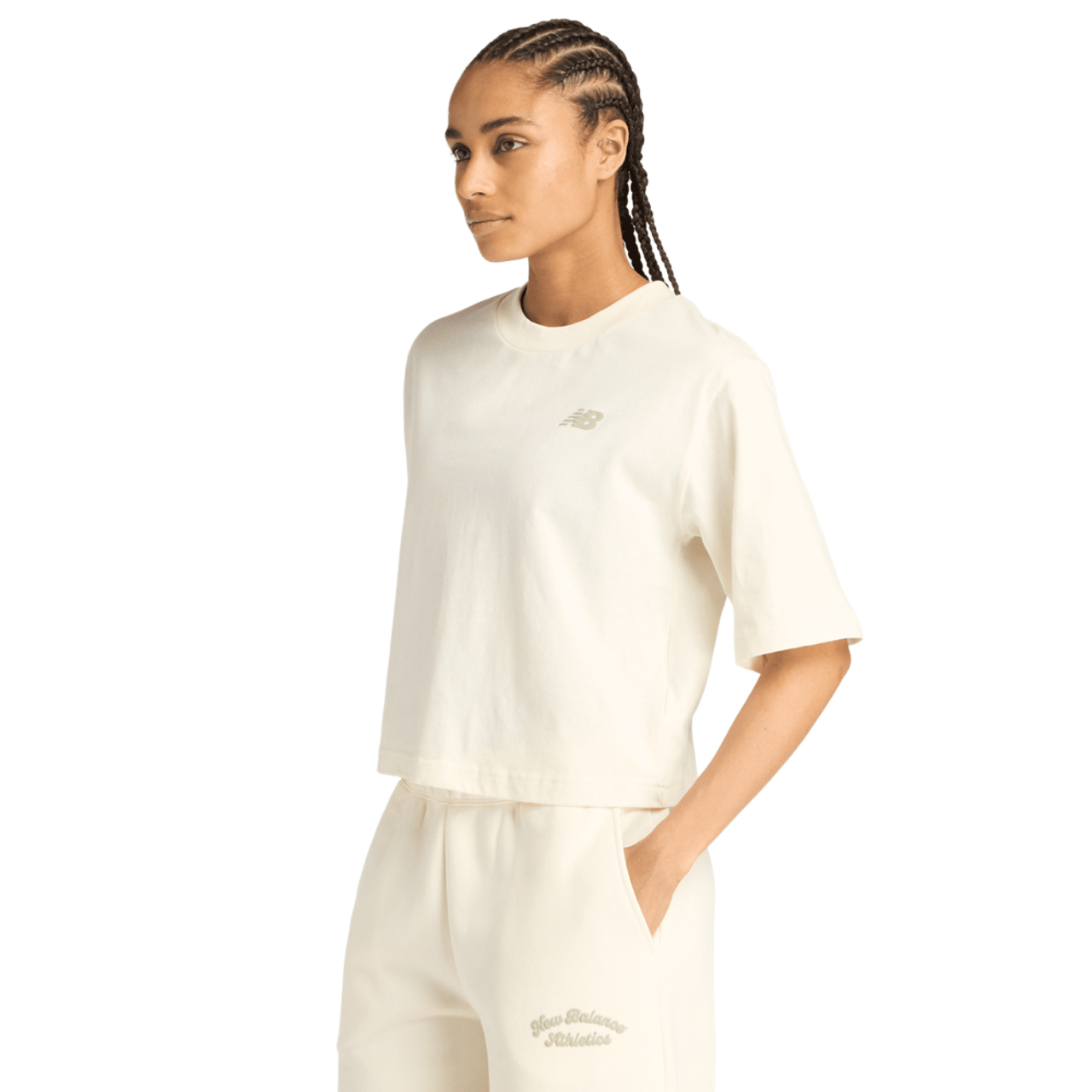New Balance Linear Heritage Relaxed T-shirt Image 3 sur 4. Appuyez pour ouvrir la galerie de photos.