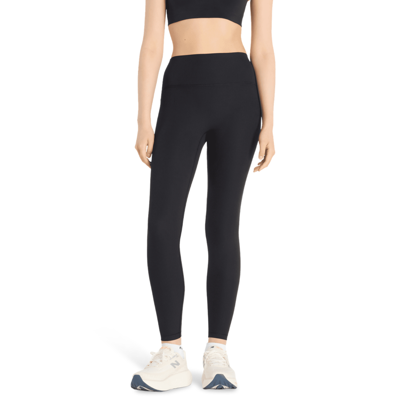 New Balance Ribbed High Rise Legging Immagine 1 di 4. Tocca per aprire la galleria fotografica.