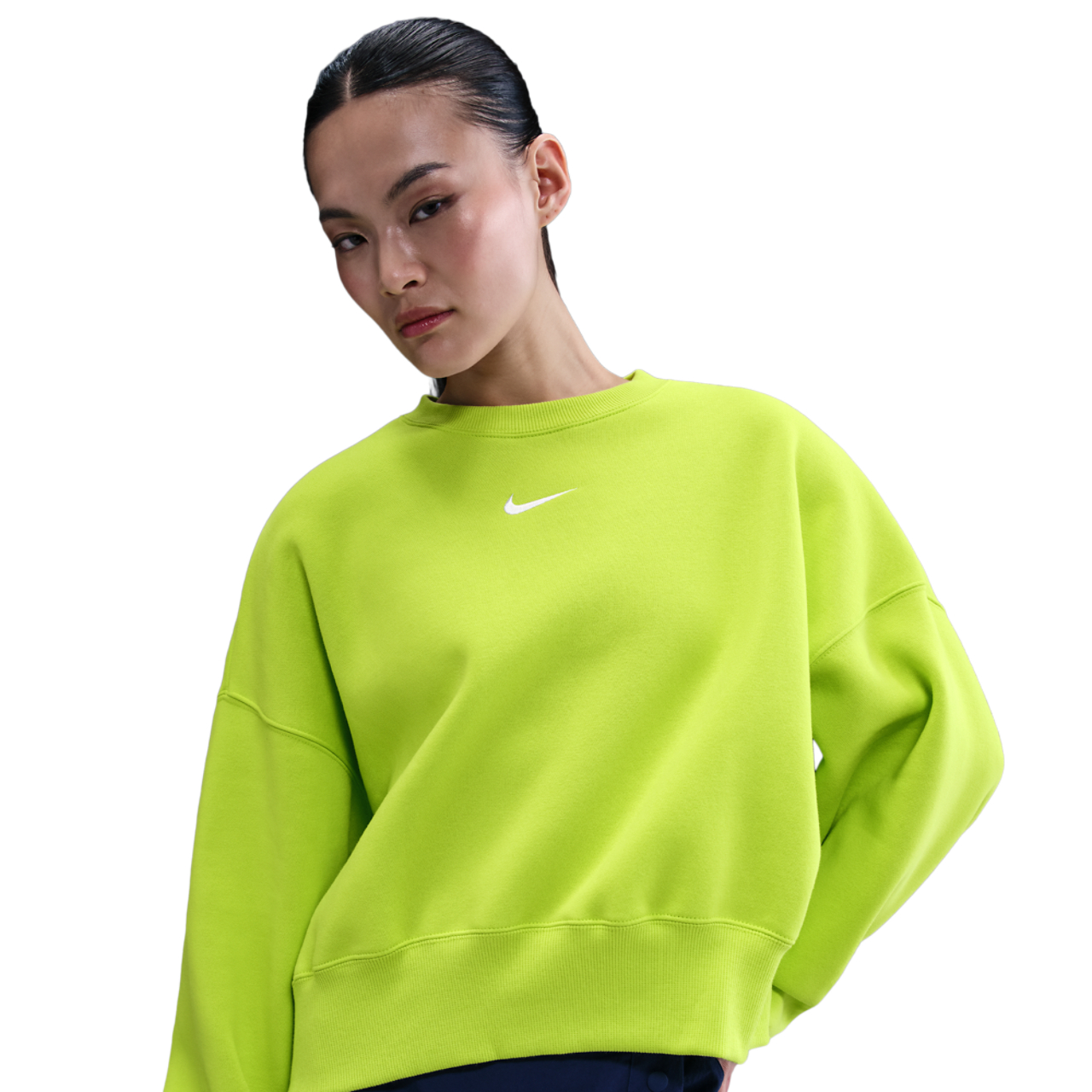 Nike Sportswear Phoenix Fleece Sweatshirt Image 1 of 5. Tap to open photo gallery.