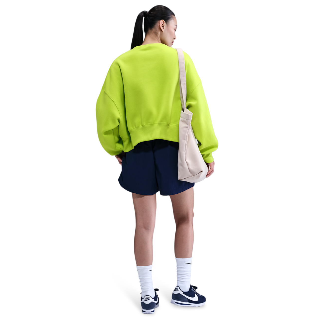 Nike Sportswear Phoenix Fleece Sweatshirt Image 5 of 5. Tap to open photo gallery.