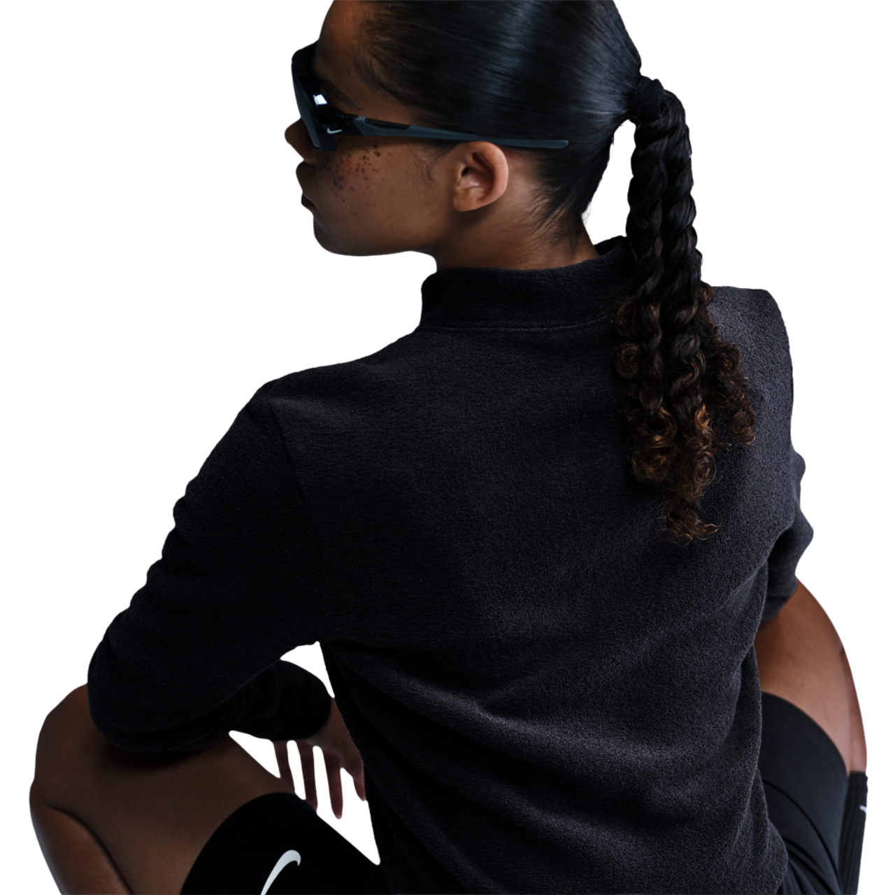 Nike Sportswear Phoenix Long-sleeve 1/2-Zip Top Imagen 3 de 5. Toque para abrir la galería de fotos.