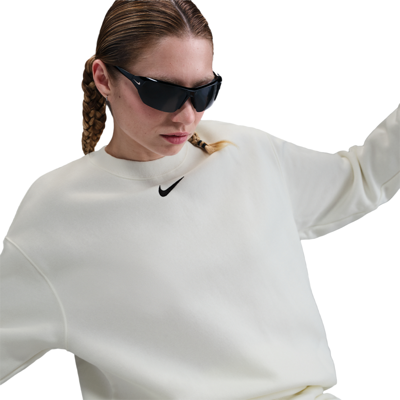 Nike Sportswear Phoenix Crew-neck Sweatshirt Imagen 3 de 5. Toque para abrir la galería de fotos.