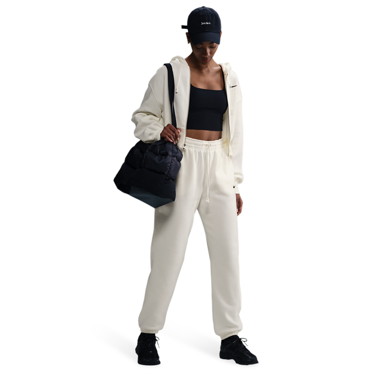 Nike Sportswear Phoenix High-waisted Bottoms Image 4 of 5. Tap to open photo gallery.