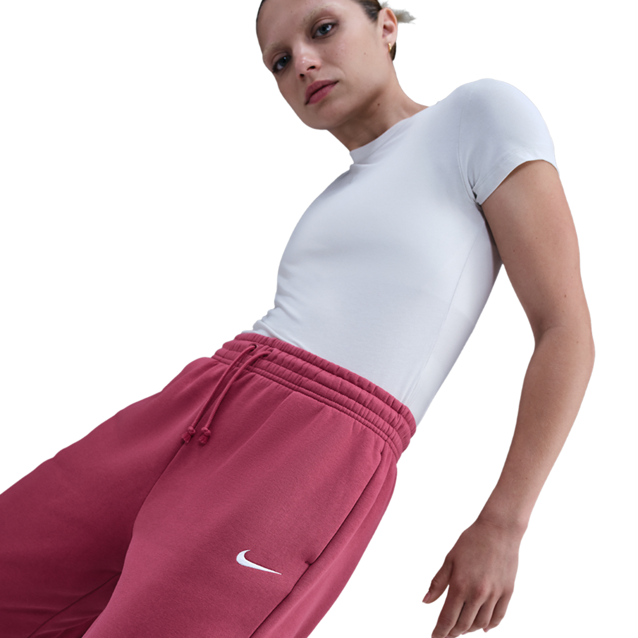 Nike Sportswear Phoenix High-waisted Bottoms Imagen 3 de 5. Toque para abrir la galería de fotos.