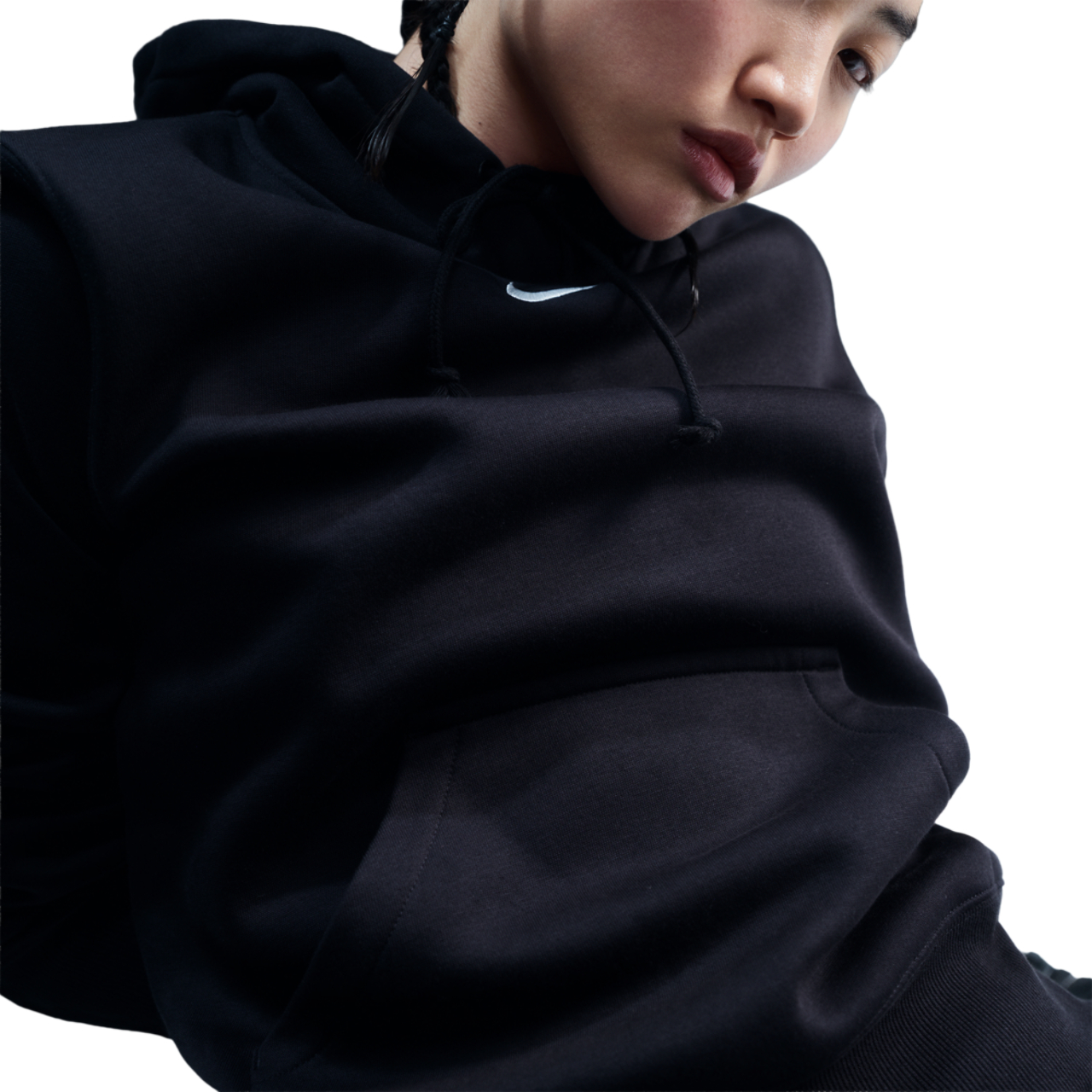 Nike Sportswear Phoenix Fleece Pullover Hoodie Image 2 of 5. Tap to open photo gallery.