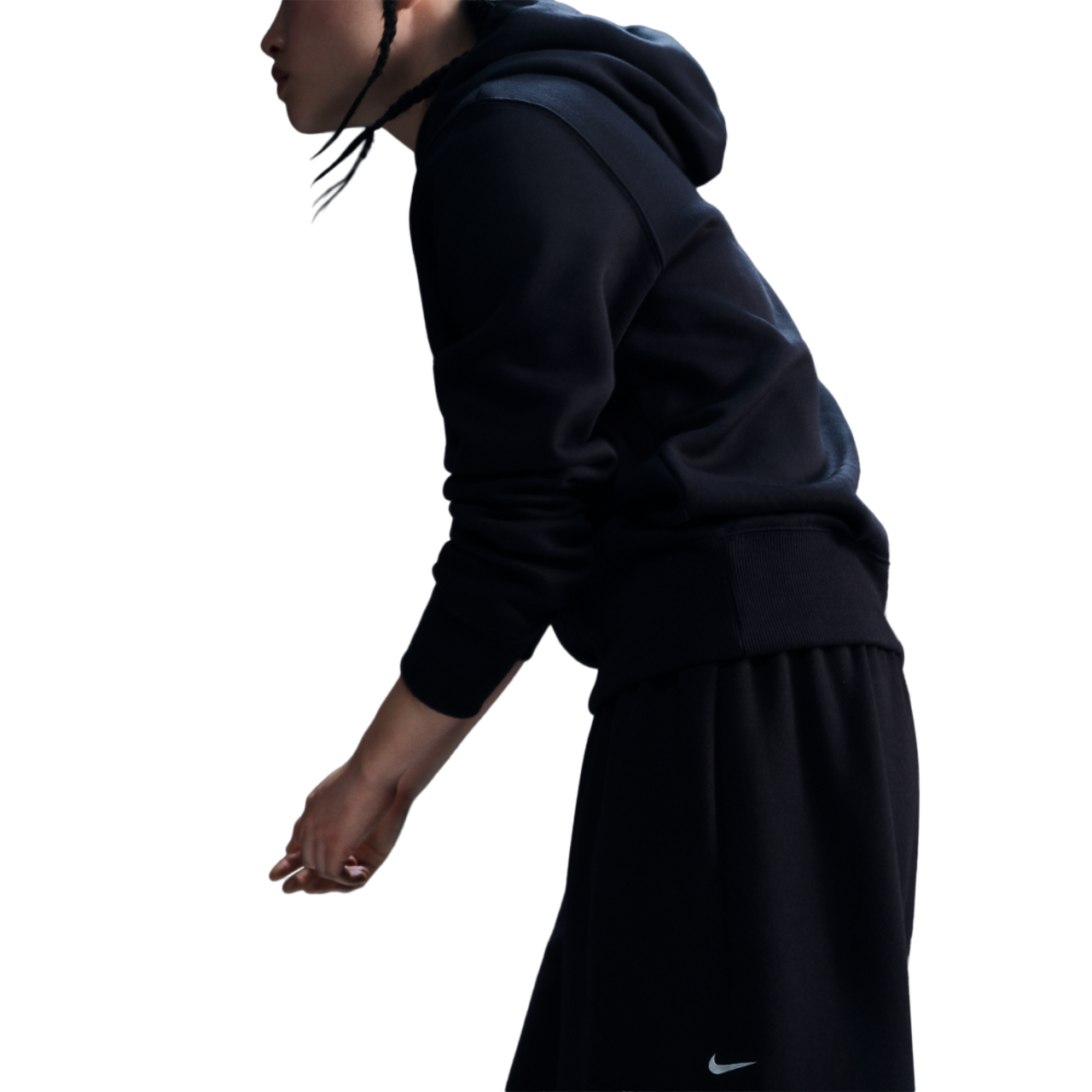 Nike Sportswear Phoenix Fleece Pullover Hoodie Image 3 of 5. Tap to open photo gallery.