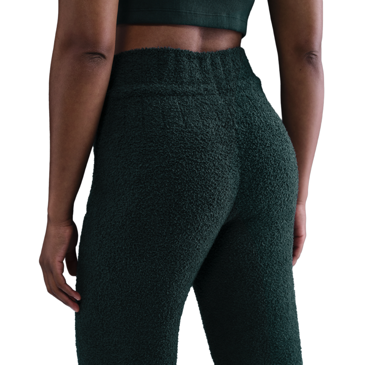Nike Sportswear Phoenix Cosy Slim Knit Trousers Image 2 of 5. Tap to open photo gallery.