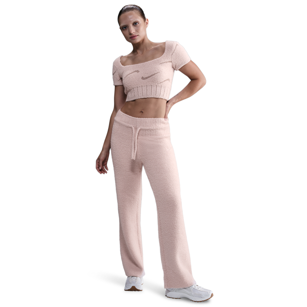 Nike Sportswear Phoenix Cosy Slim Knit Trousers Afbeelding 4 van 5. Tik om de fotogalerij te openen..