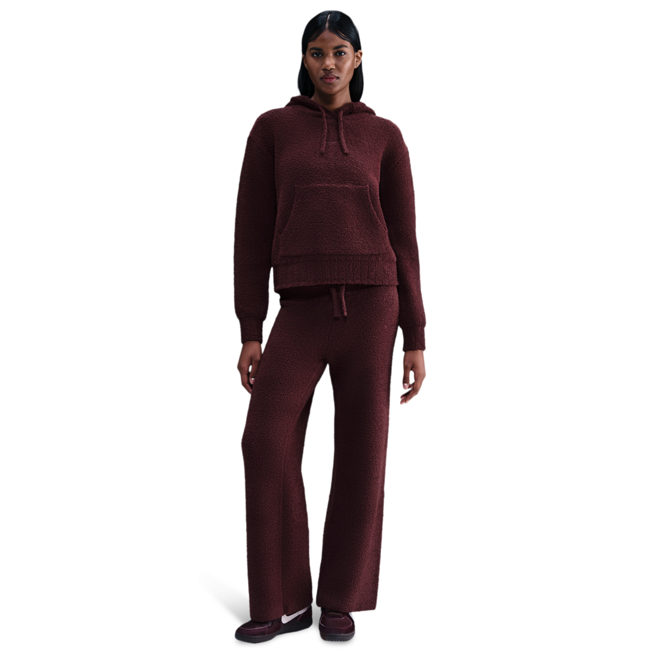 Nike Sportswear Phoenix Cosy Knit Hoodie Afbeelding 4 van 5. Tik om de fotogalerij te openen..