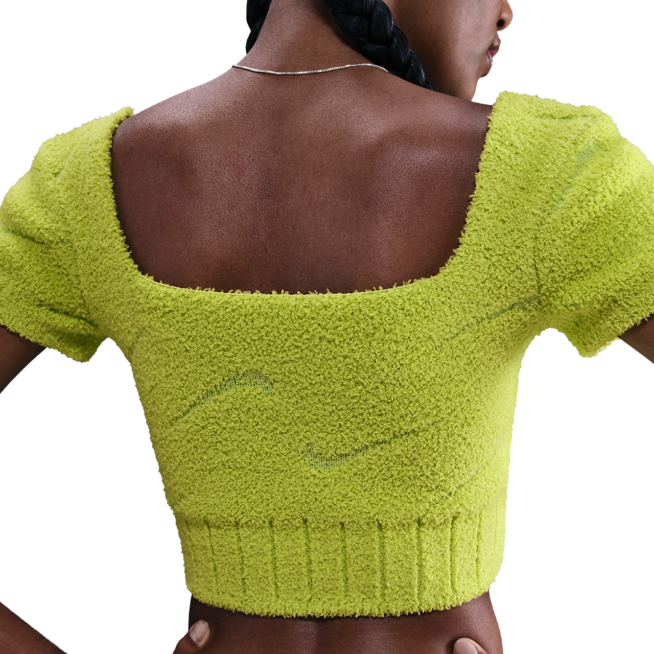 Nike Sportswear Phoenix Short-sleeve Knit Top Image 2 sur 5. Appuyez pour ouvrir la galerie de photos.