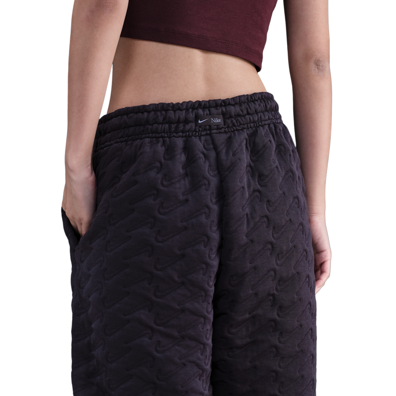 Nike Sportswear Phoenix Jacquard Trousers Image 2 sur 5. Appuyez pour ouvrir la galerie de photos.